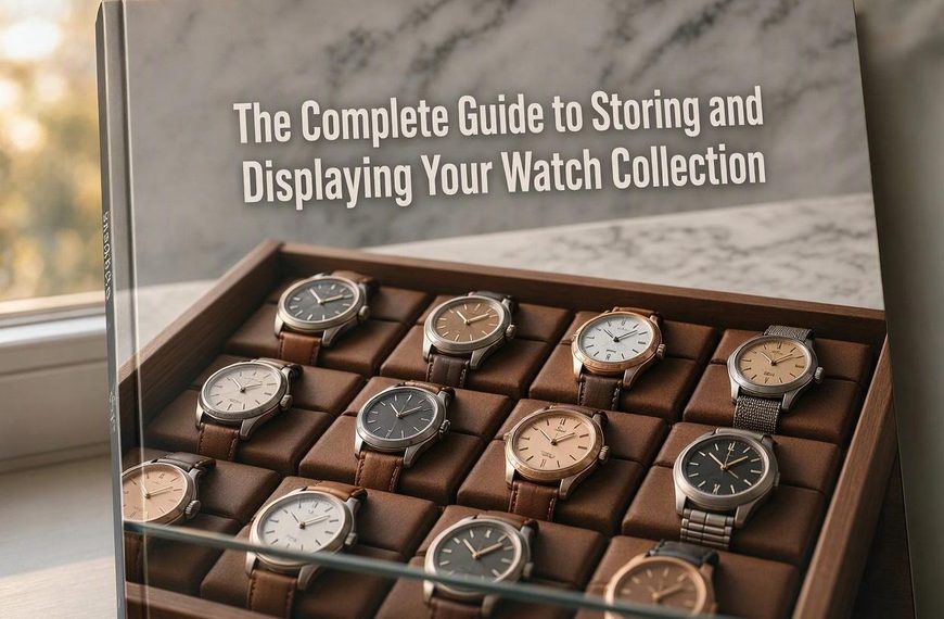 The Complete Guide to Storing and Displaying Your Watch Collection